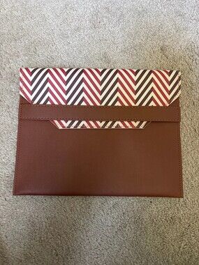 Brown book/tablet holder